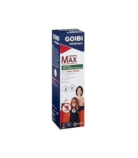 Goibi Antipiojos Max Locion Sin Insecticidas 200 Ml