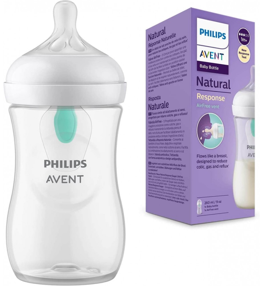 Biberon Avent Kit biberons nouveau-né anti-colic airfree - philips