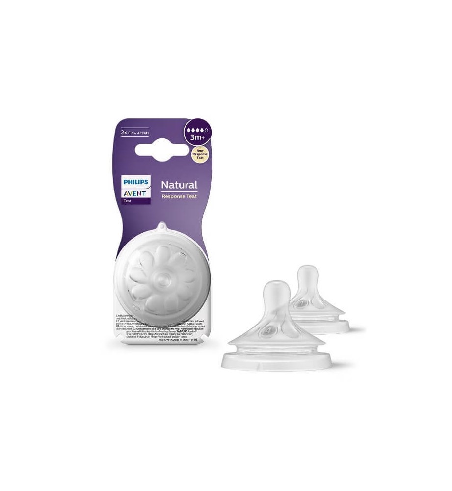 Tetina Philips Avent Natural Response Flujo 3 2pz